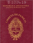 Libreta de matrimonio